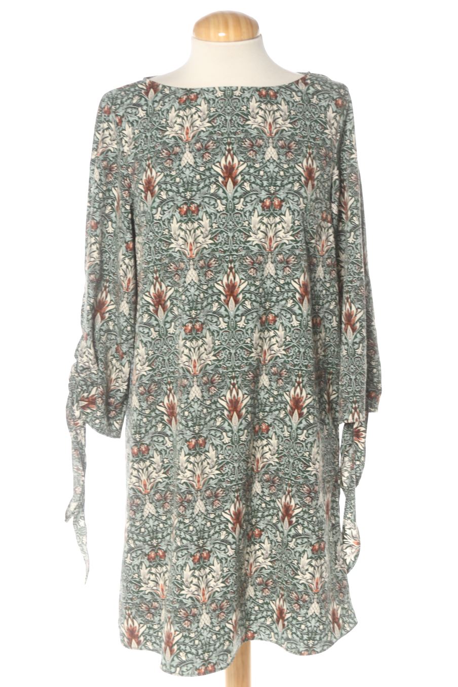 Vestito casual de H&M by Morris & CO de la talla 36, de color verde