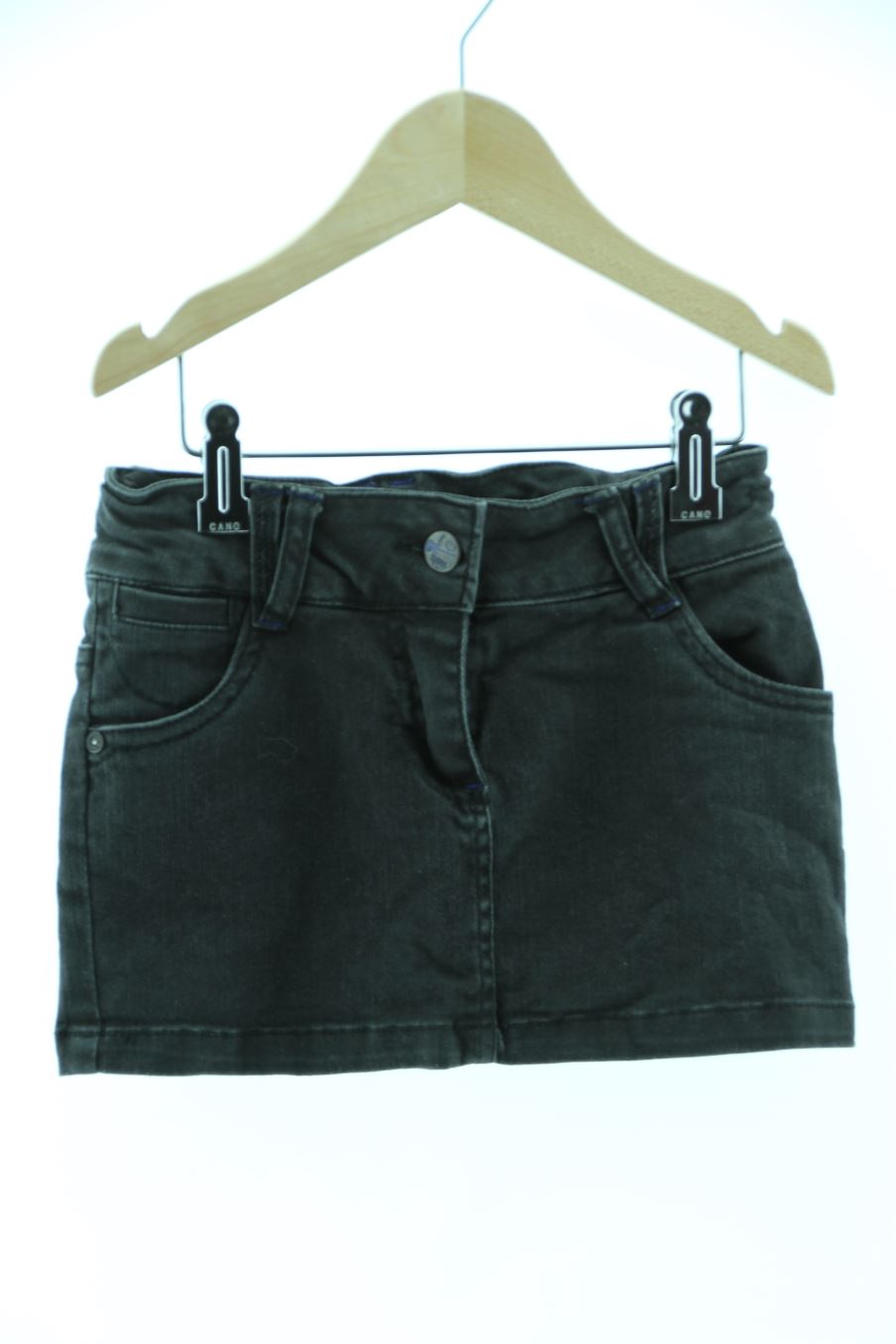 Jupe Vynil Fraise de la taille 4 ans de denim de seconde main