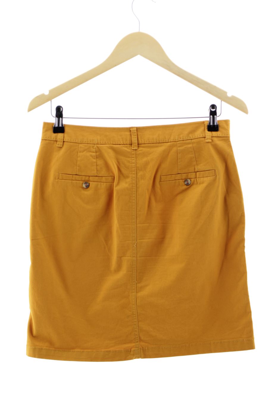 Jupe Camaieu de la taille 38, de couleur moutarde