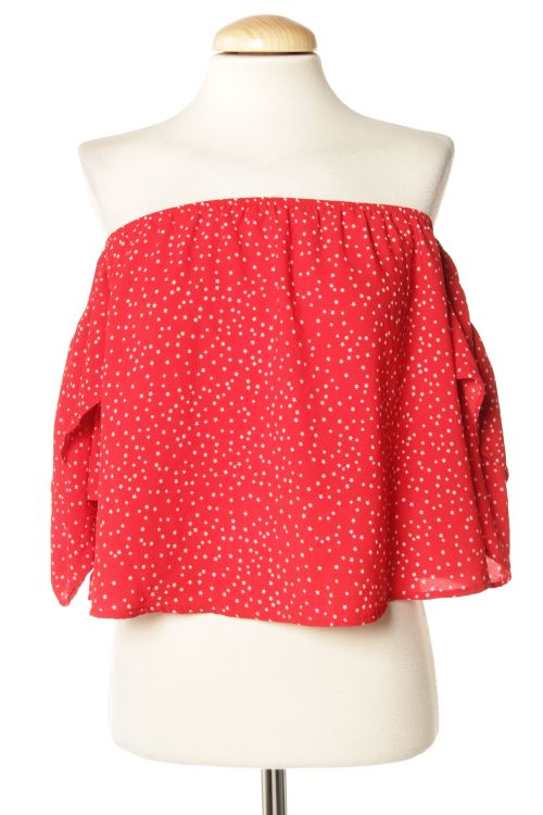 Blusa de manga corta