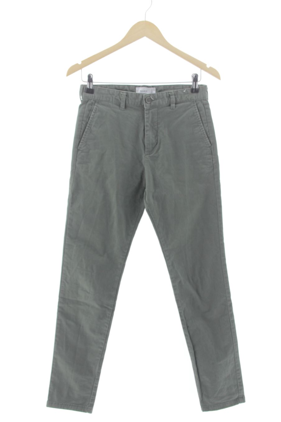 Pantalón de Pull & Bear de la talla 36, de color verde