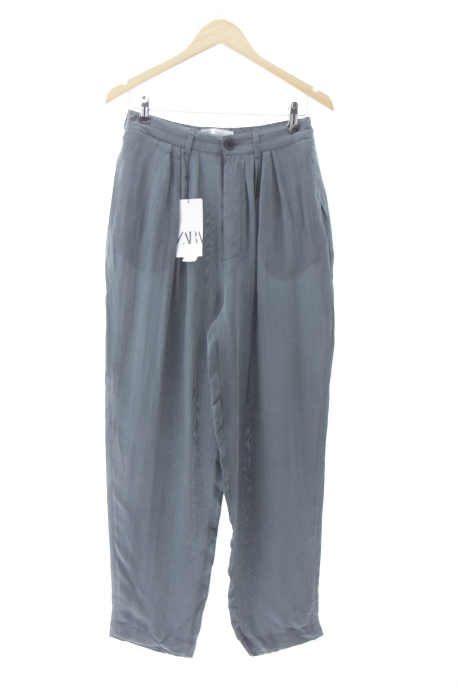 Pantalon Zara de la taille XS, de couleur gris