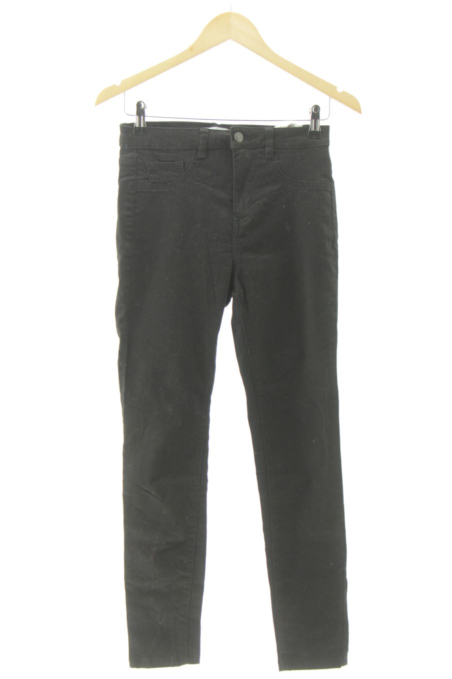 Jeans Pull & Bear de la taille 38, de couleur noir de denim