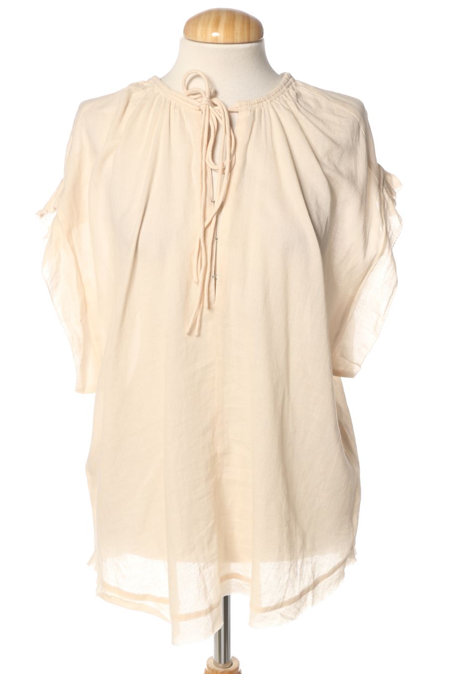 Blusa de manga corta de BIMBA Y LOLA de la talla S, de color rosa