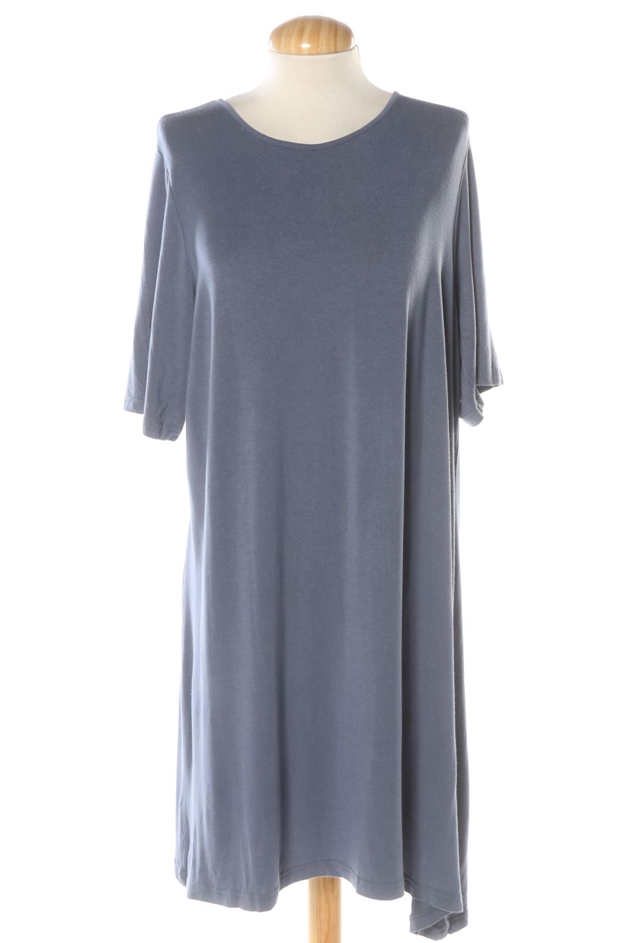 Robe casual Venca de la taille XL, de couleur bleu