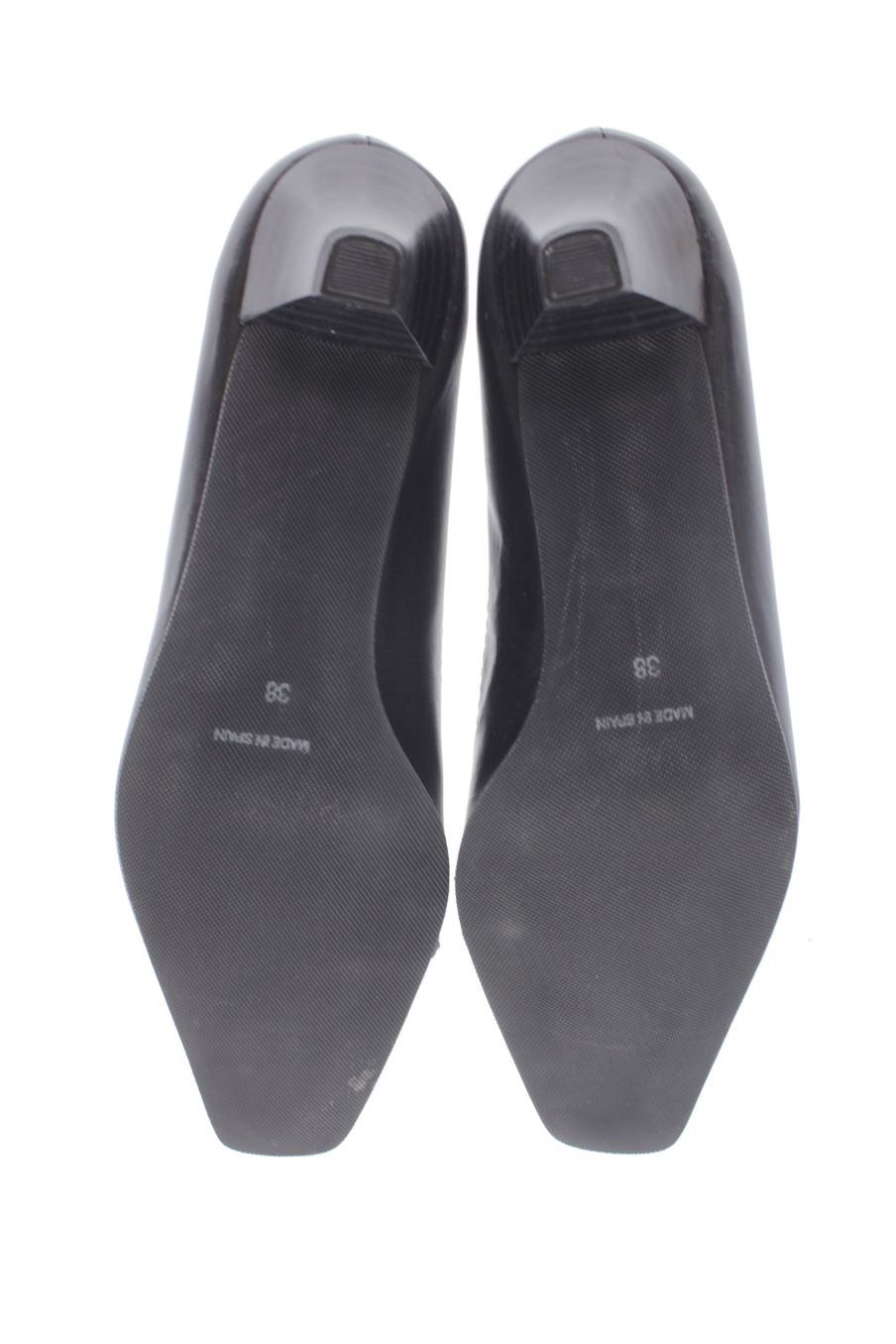 Zapatos de tacon de Mellachia de la talla 38, de color negro de