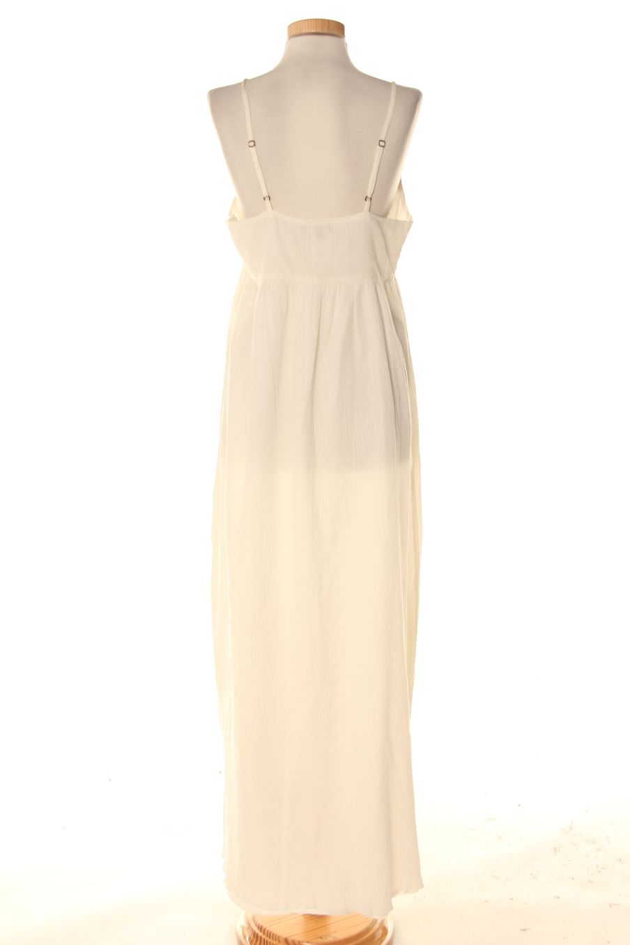 Robe casual Surkana de la taille M, de couleur blanc