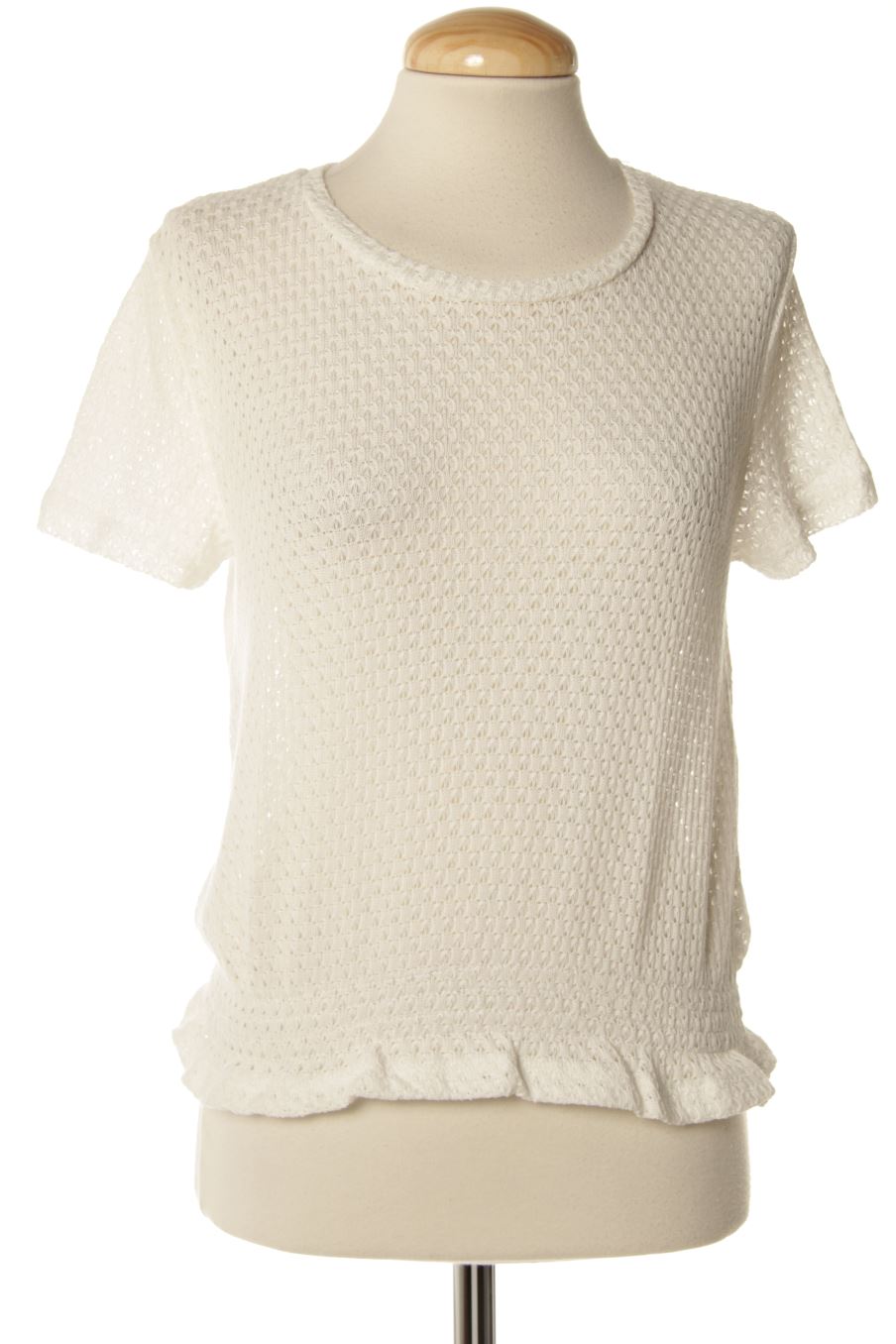 Jersey de Bershka de la talla L, de color blanco