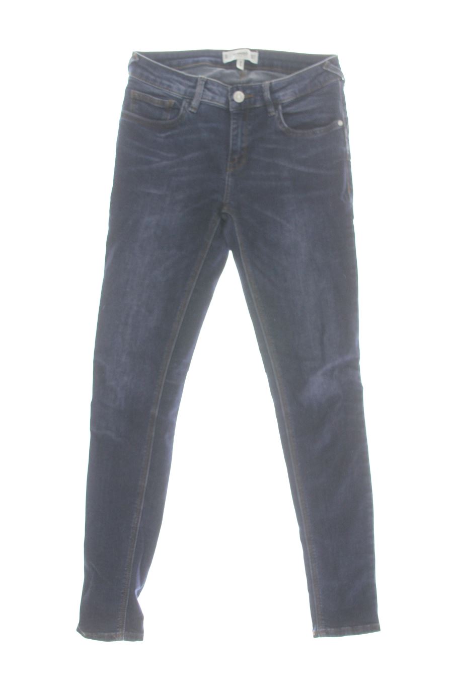 Vaquero de Mango de la talla 36, de color azul de ropa vaquera