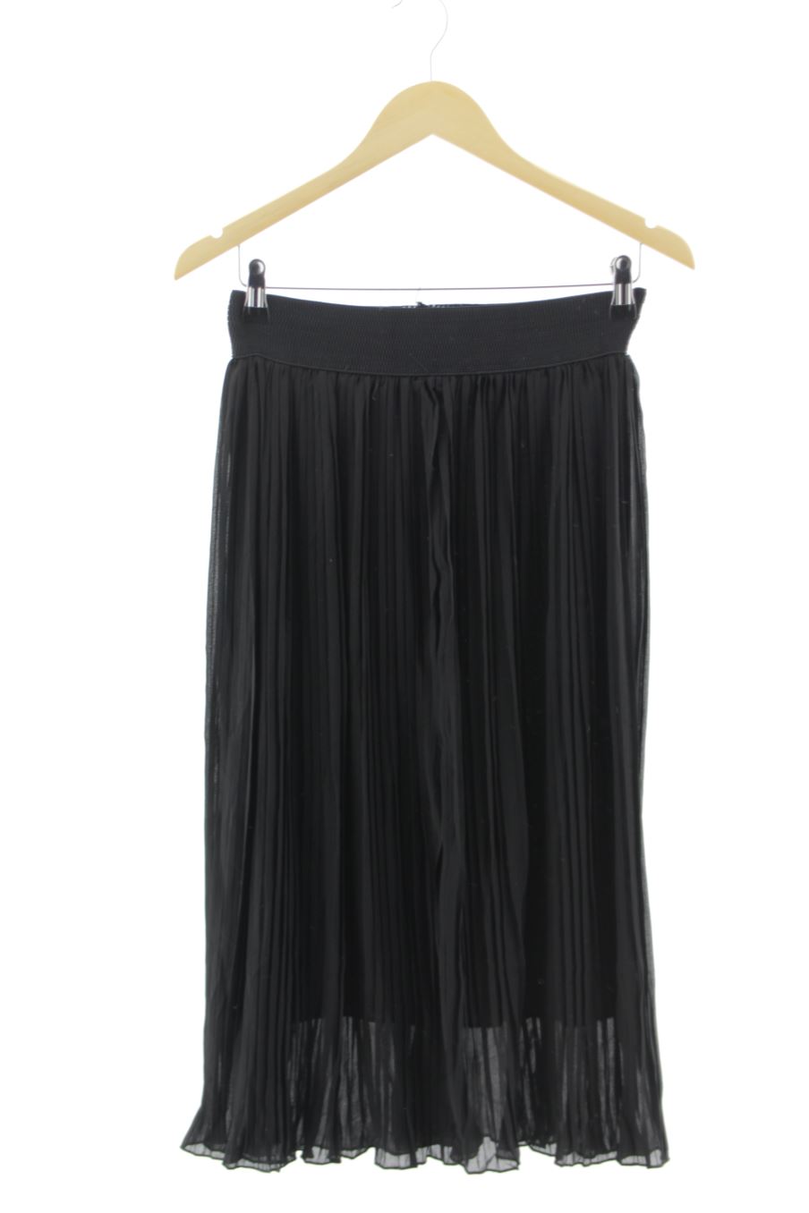 Falda de PERCENTIL de la talla 34, de color negro