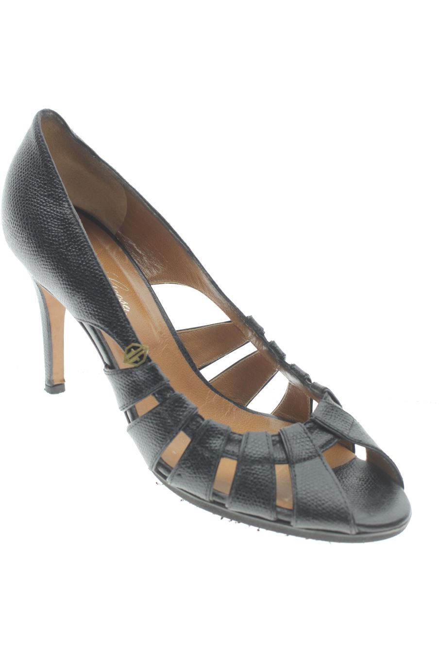 Sandalias tacon de Golden Goose de la talla 37, de color negro de