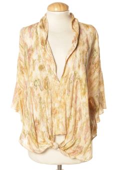 Blouse à manches courtes L Zara
