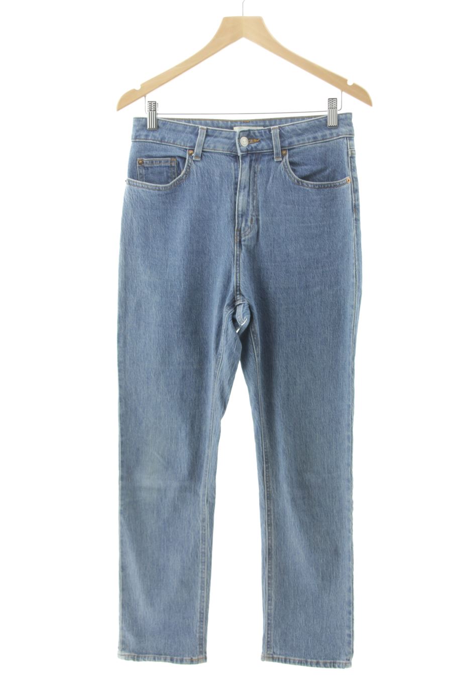 Jeans H&M de la taille 40, de couleur bleu de denim