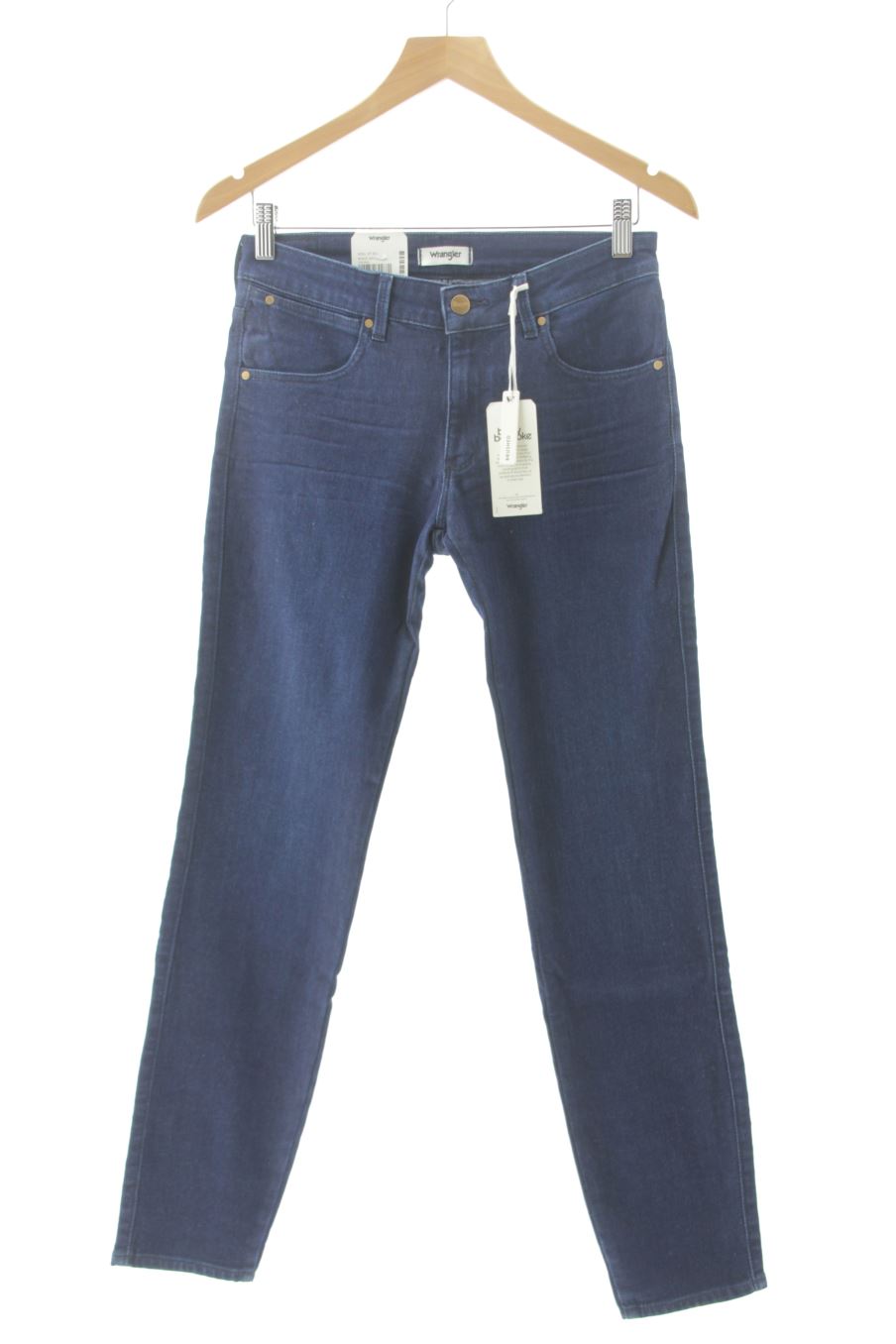 Jeans Wrangler de la taille 38, de couleur bleu de denim