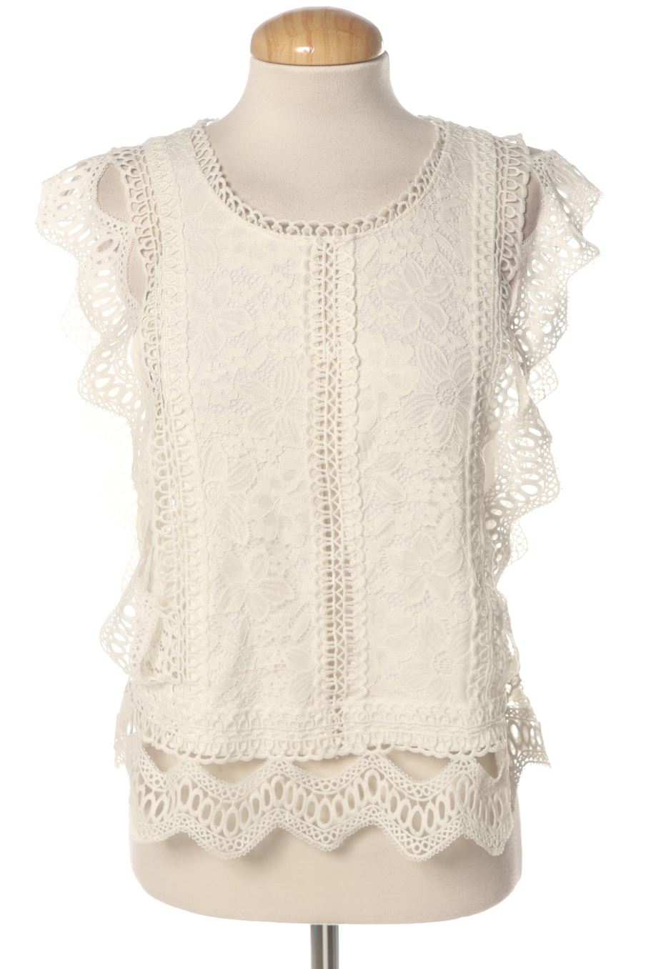 Top PERCENTIL de la taille S, de couleur blanc