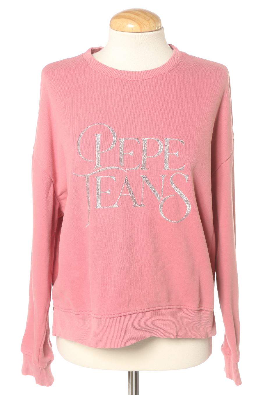 Sudadera de Pepe Jeans de la talla S, de color rosa