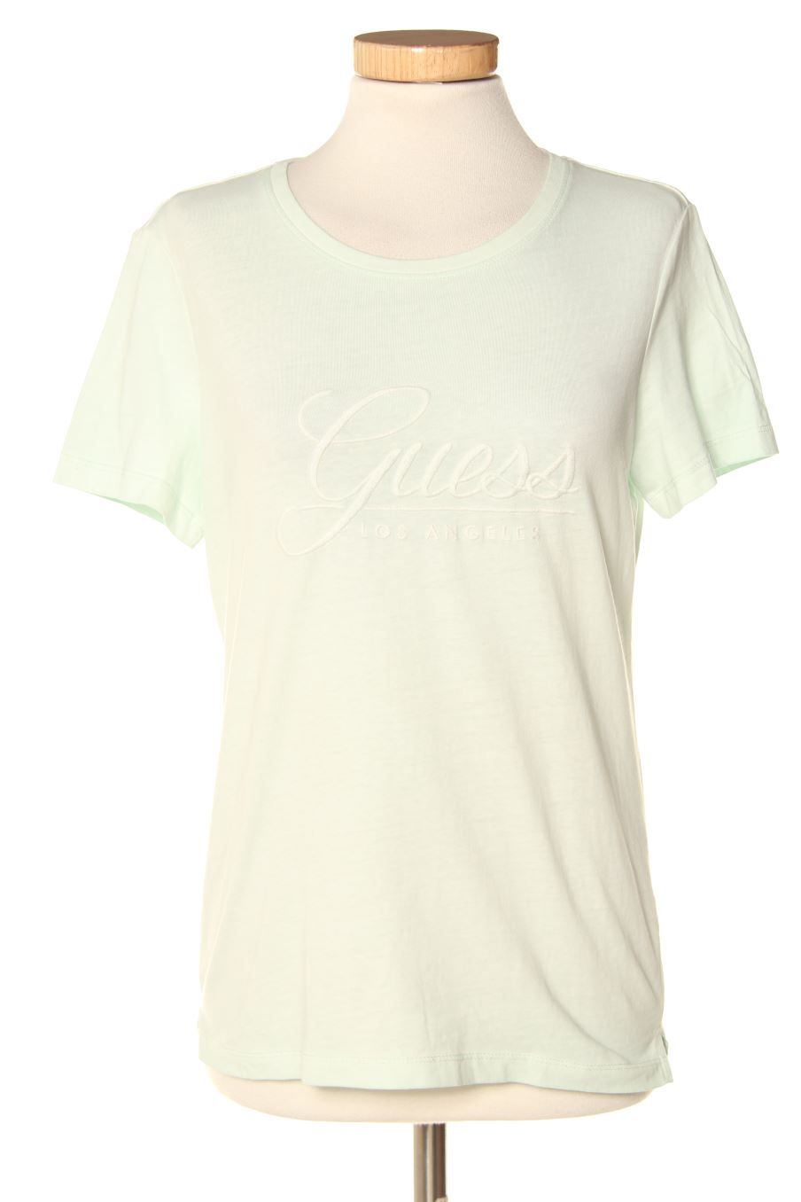T-shirt Guess de la taille S, de couleur turquoise