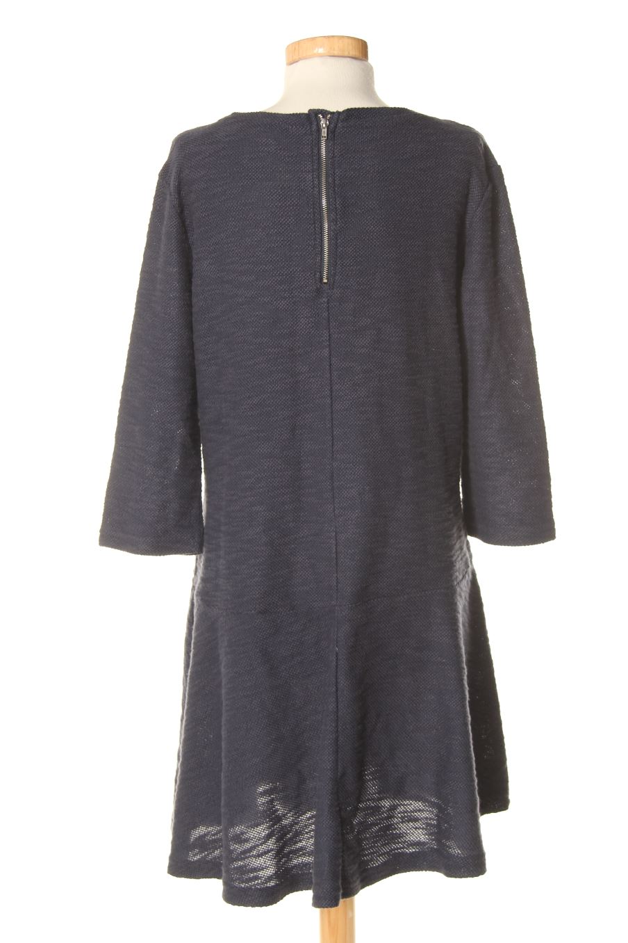 Robe casual Milano de la taille L, de couleur bleu marine
