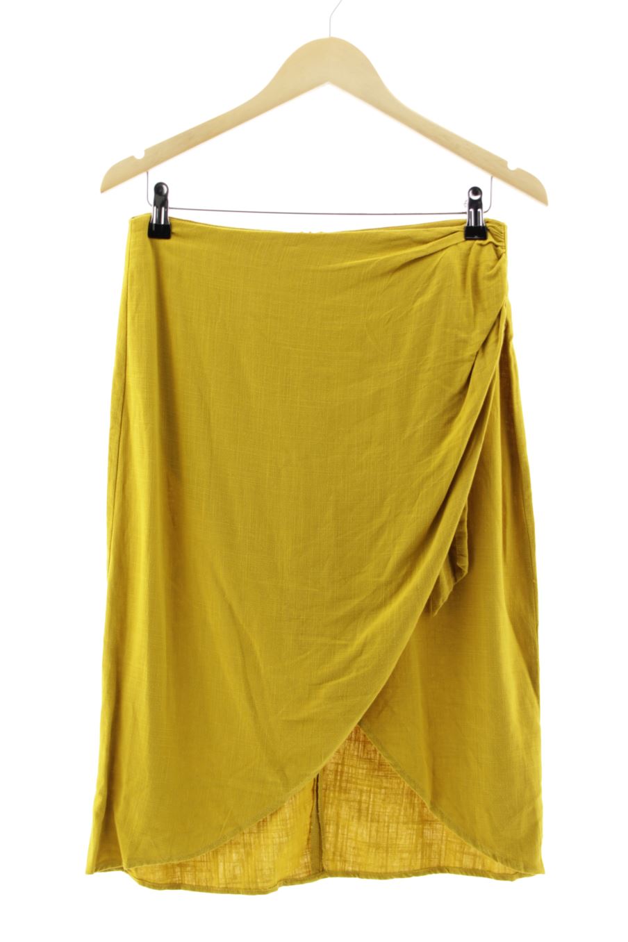 Jupe Zara de la taille M, de couleur moutarde
