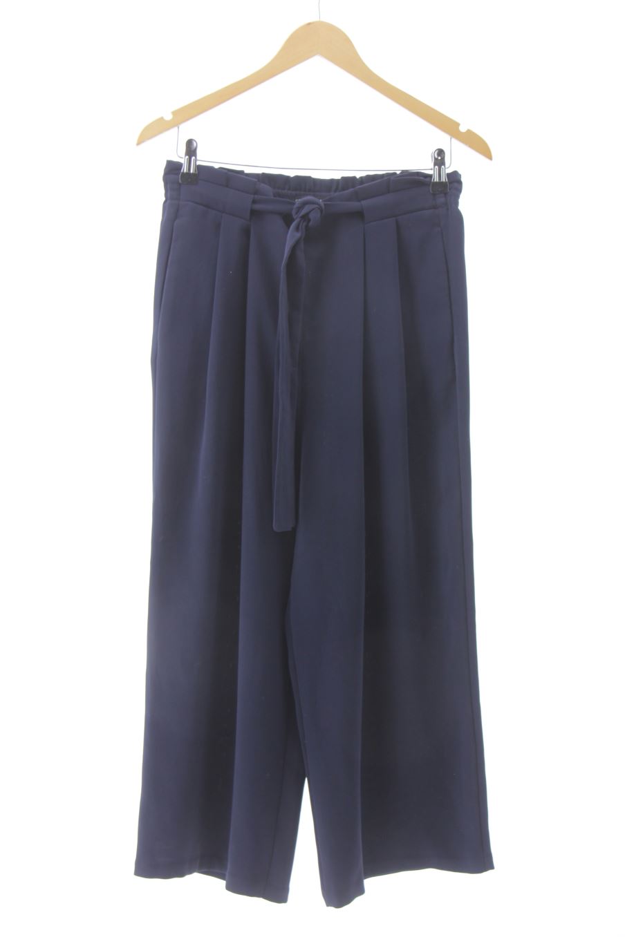 Pantalón de Zara de la talla M, de color azul marino