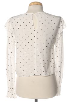 Blouse à manches longues XS Bershka