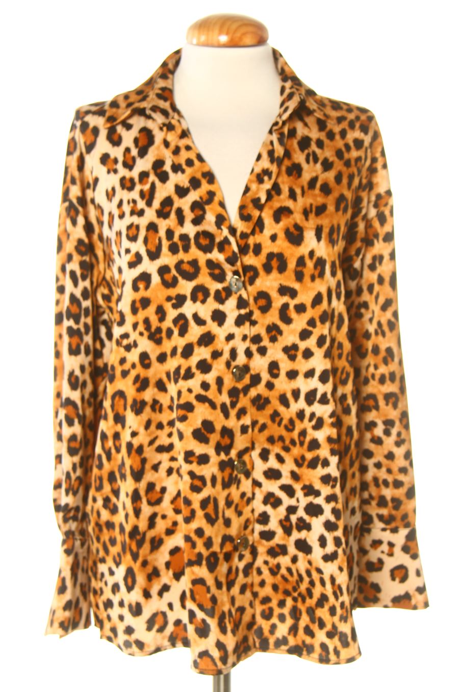Chemise Zara de la taille XS, de couleur animal print