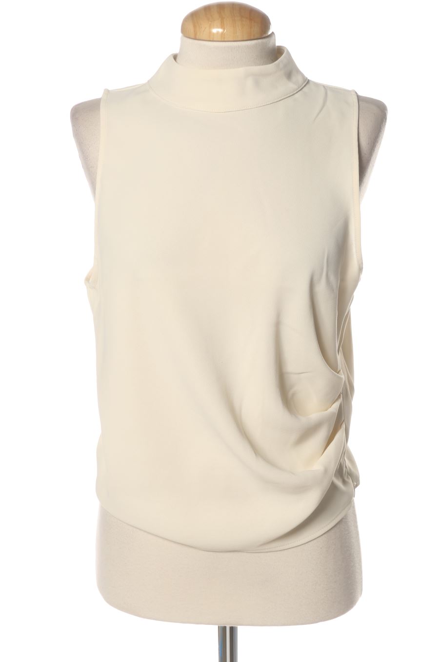 Top de Zara de la talla M, de color bianco