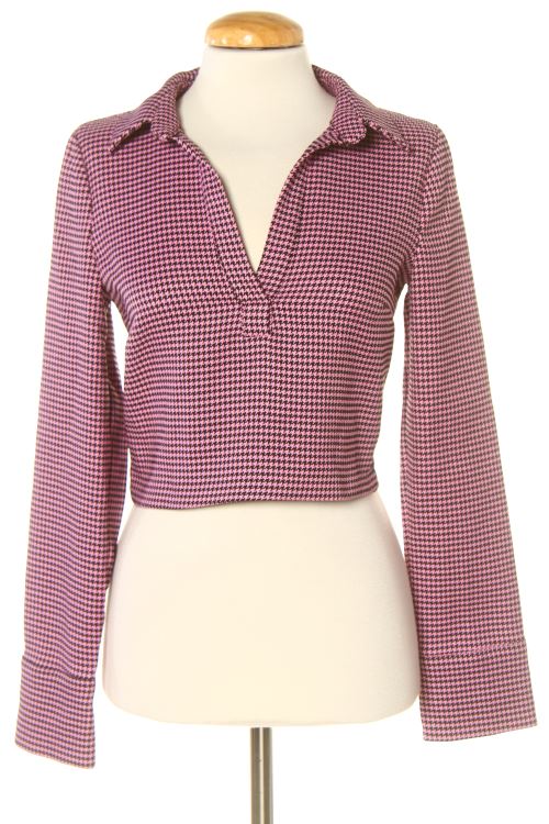 Blusa a maniche lunghe