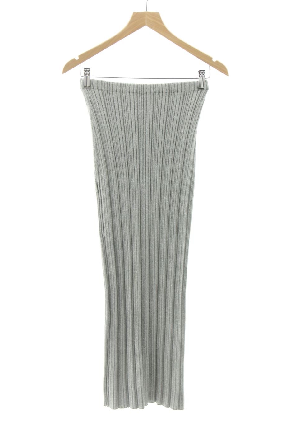 Jupe Bershka de la taille S, de couleur argenté