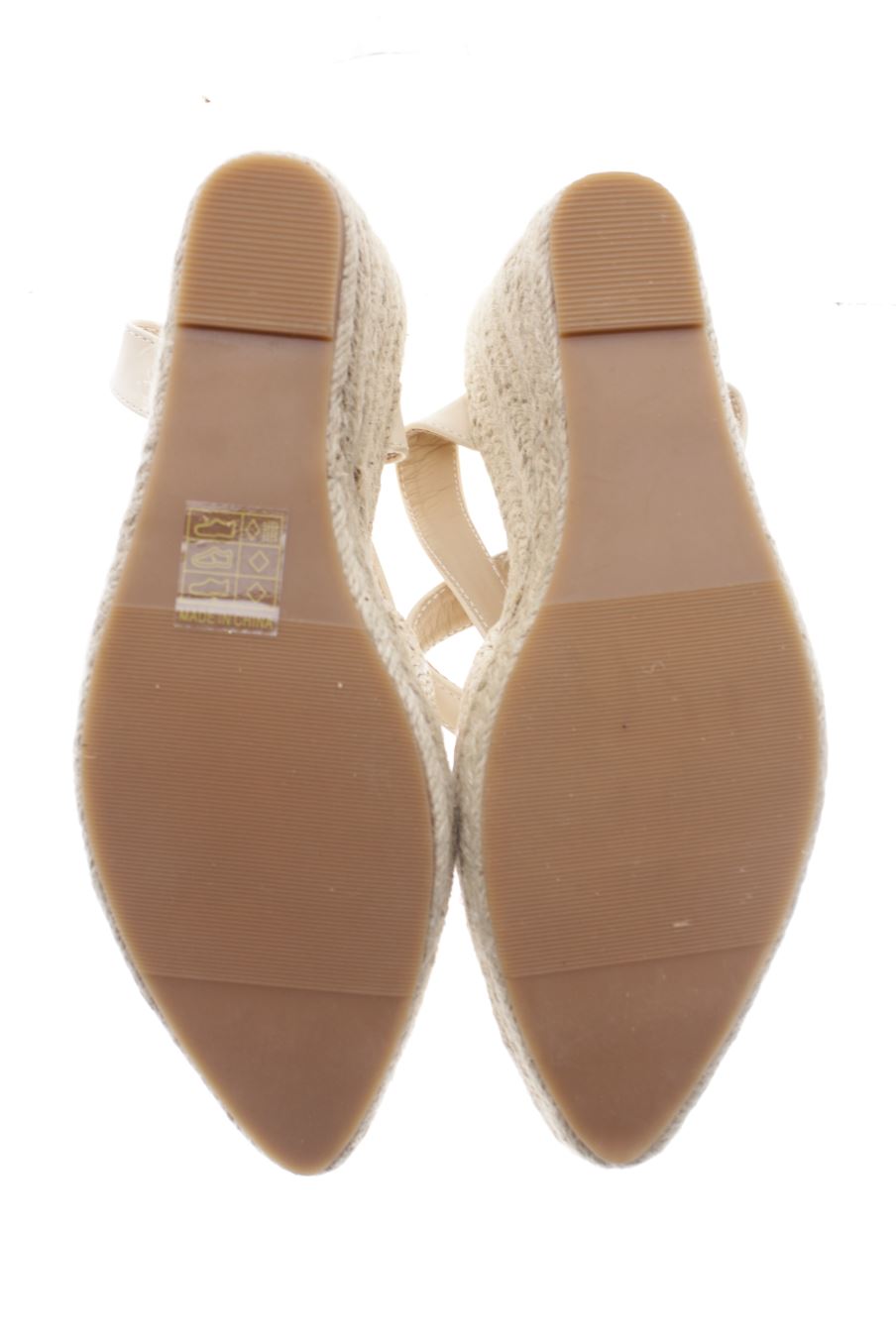 Sandalias tacon de PERCENTIL de la talla 38, de color beige de