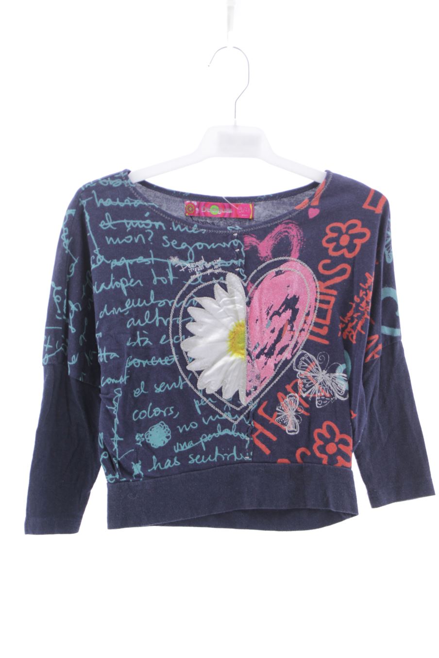T-shirt manches longues Desigual de la taille 3 ans de seconde main