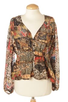 Blusa de manga larga M Desigual, foto 1 de 2