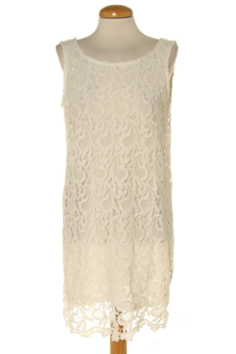 Robe casual Only One de la taille 34, de couleur blanc