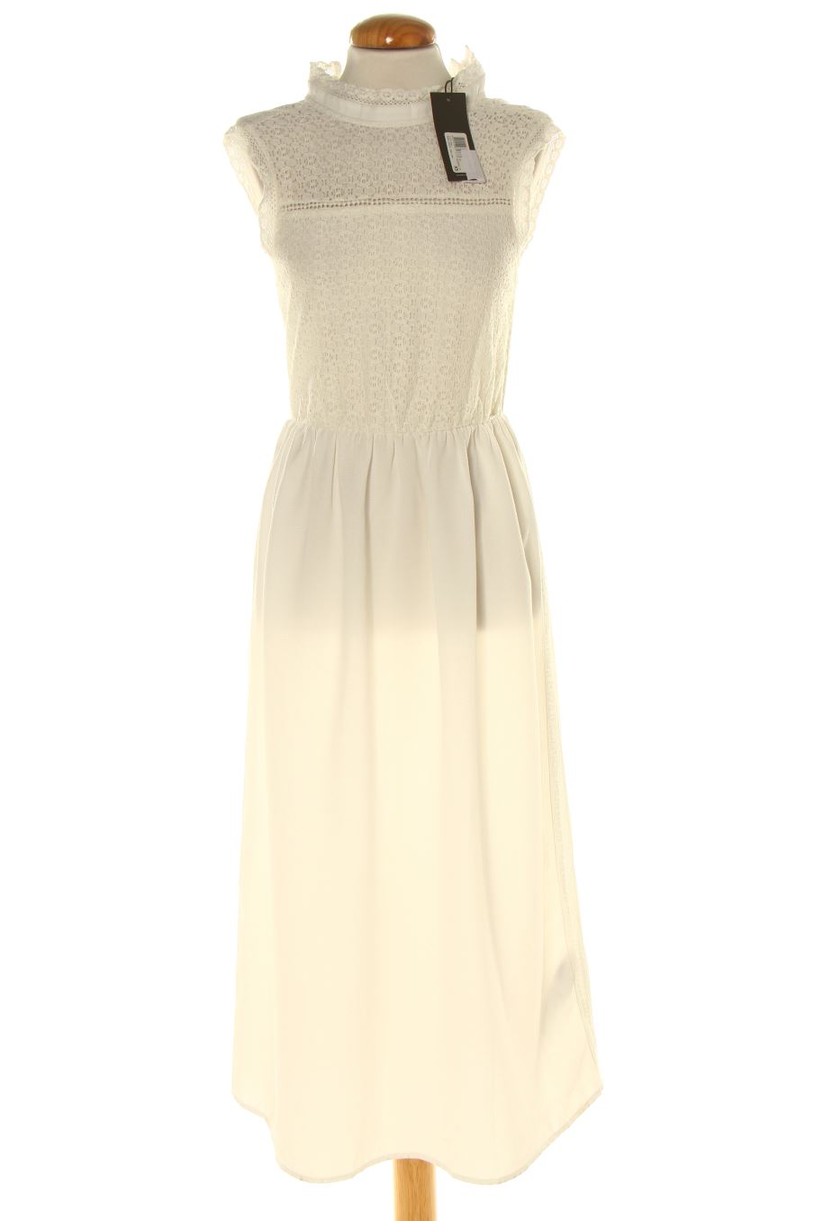Robe casual Ikks de la taille XS, de couleur blanc