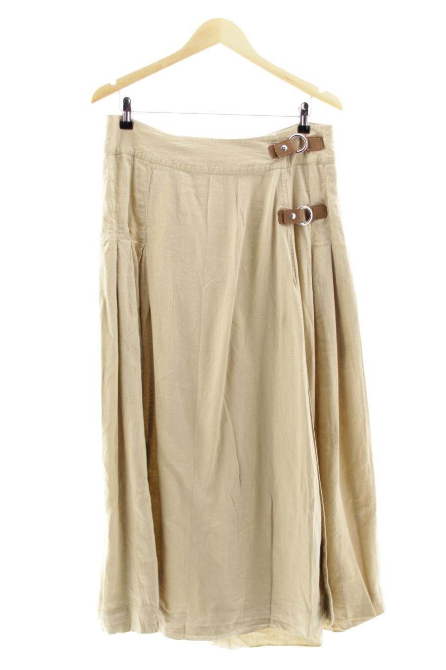 Faldas de Caroll de la talla 44, de color beige