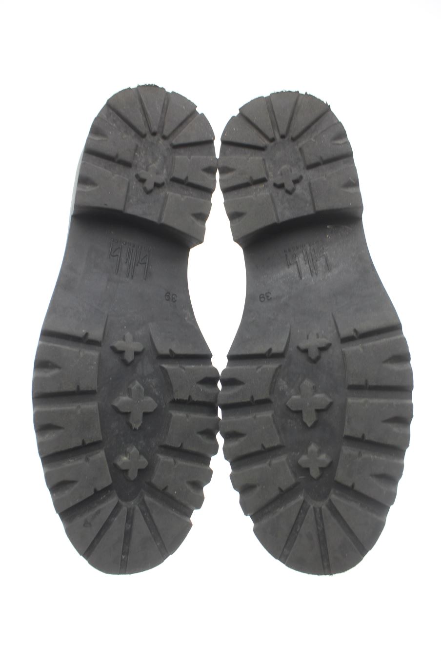 Zapatos de tacon de billi bi de la talla 39, de color negro de