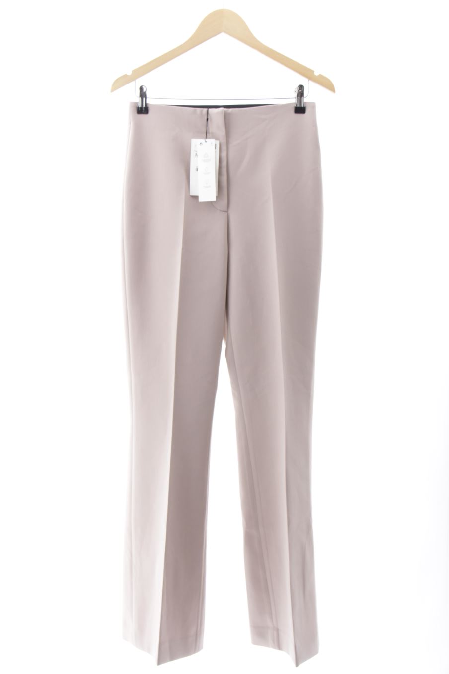 Pantalón de Zara de la talla M, de color rosa