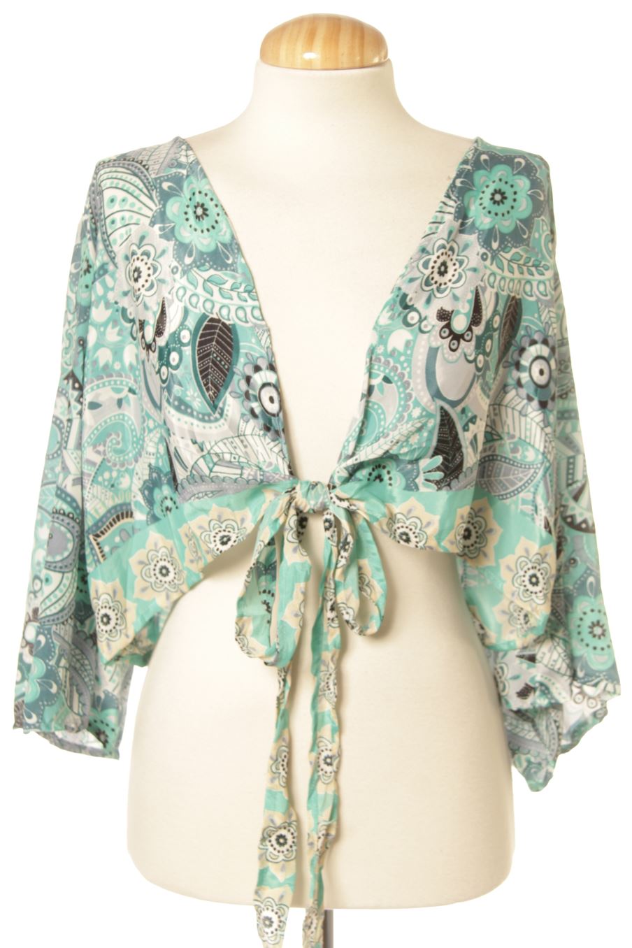 Blouse à manches longues PERCENTIL de la taille Taille unique, de couleur imprimés de soie