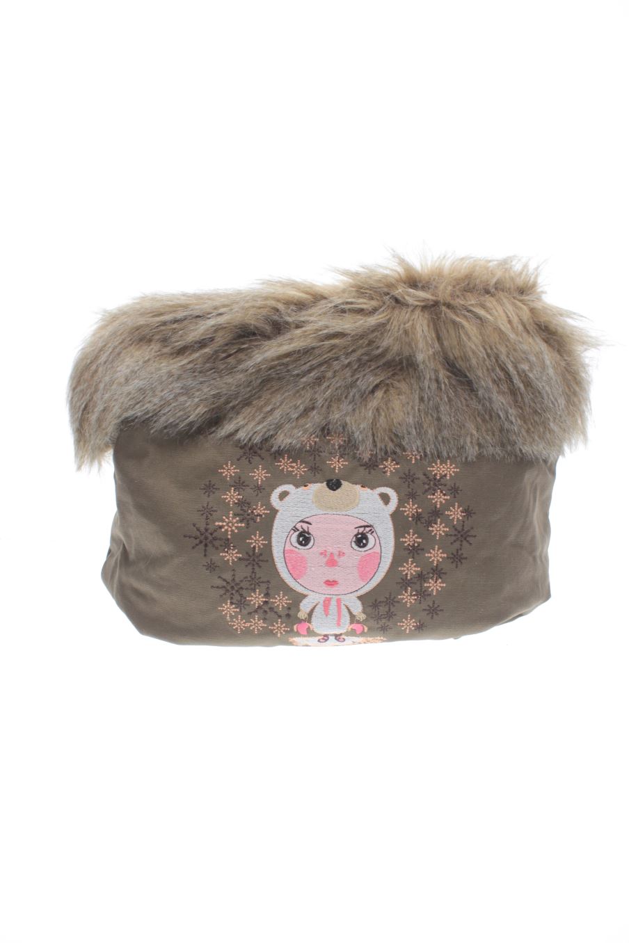 Bolso de Hombro Marrón de Custo Barcelona