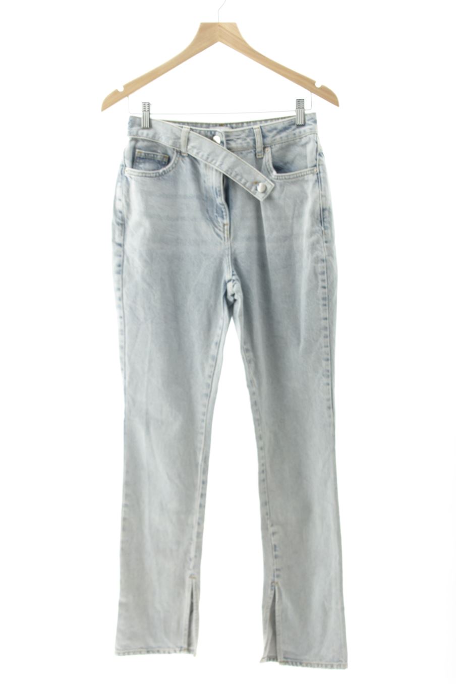 Jeans DANAE X NA-KD de la taille 36, de couleur bleu