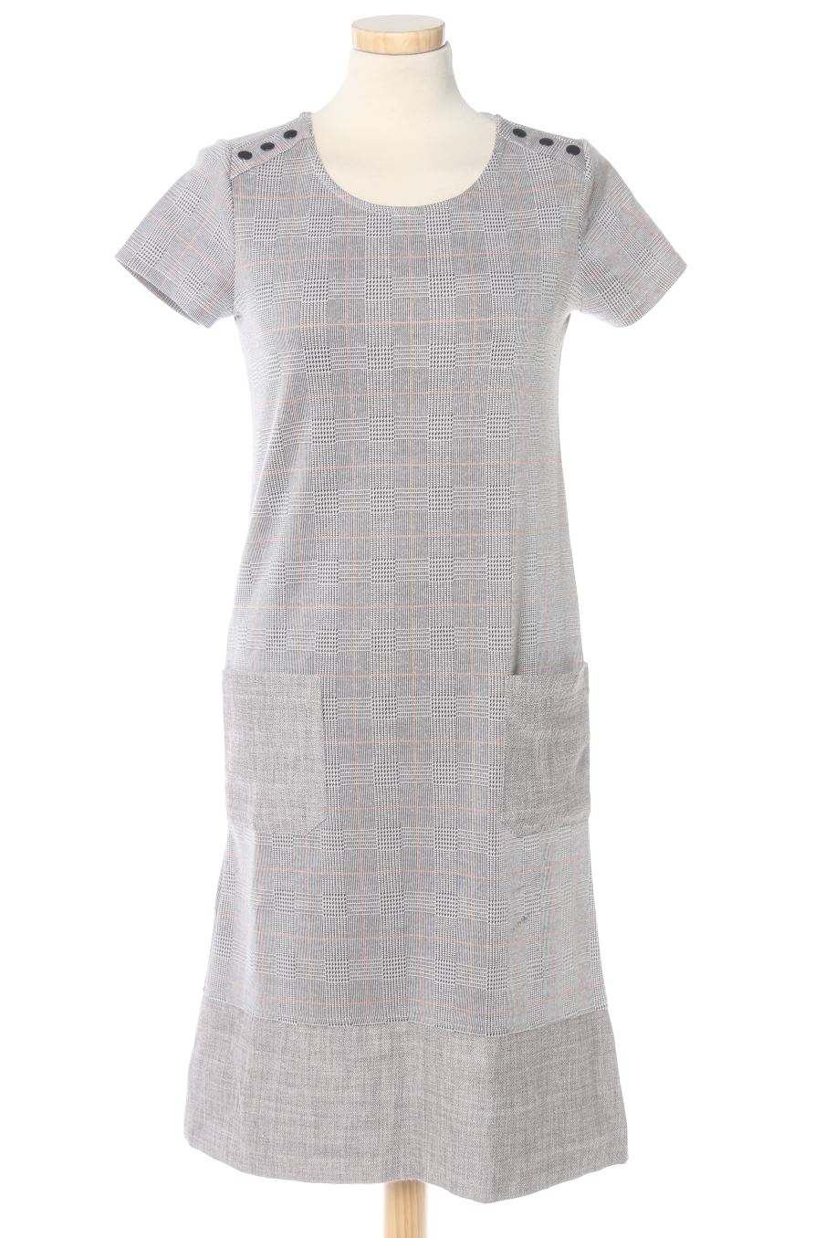Robe casual Promod de la taille M, de couleur gris