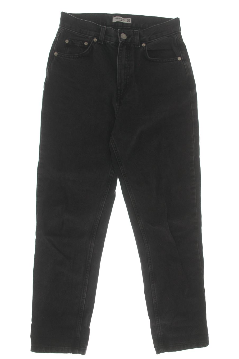 Jeans Pull & Bear de la taille 38, de couleur noir de denim
