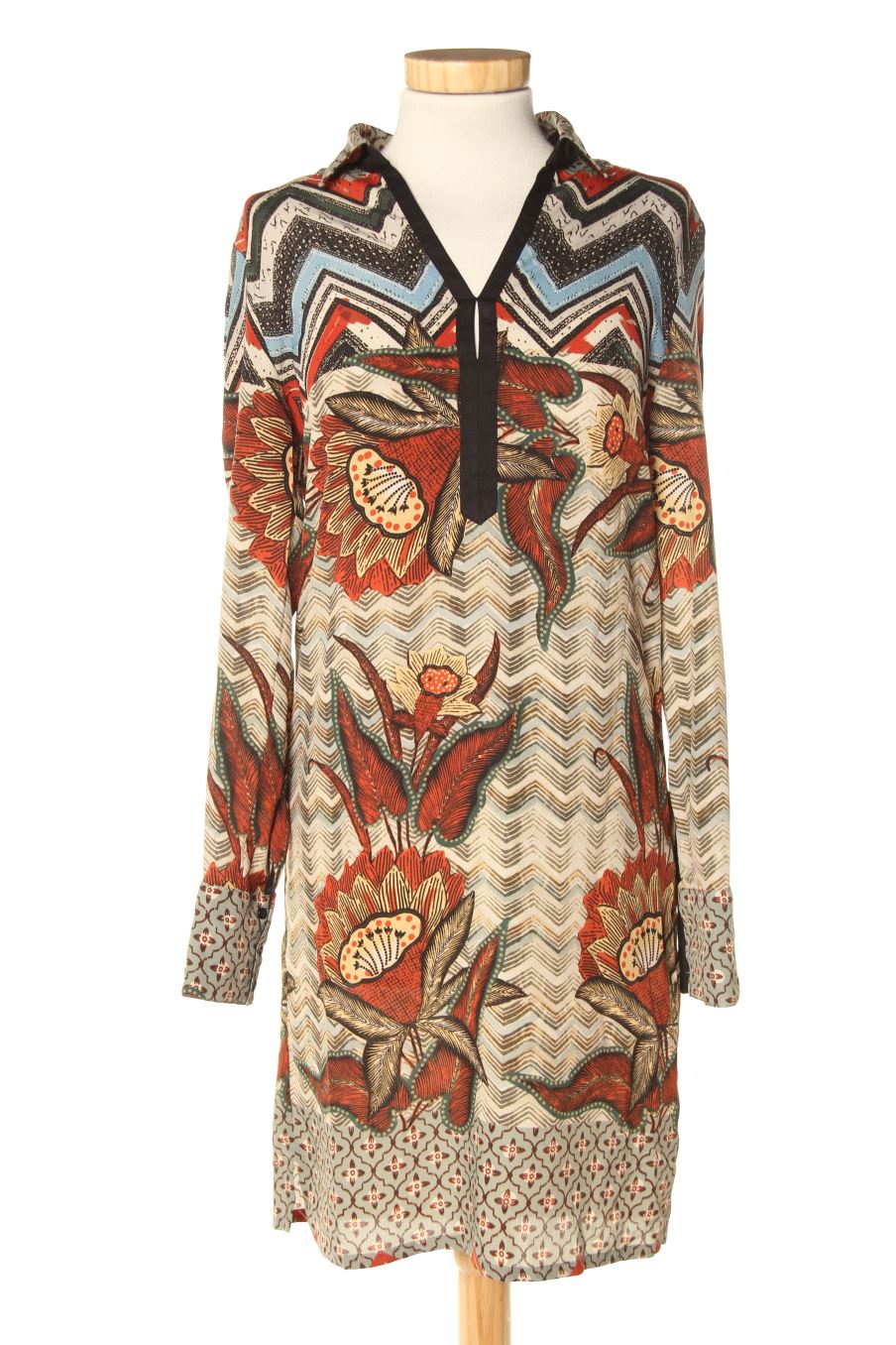 Einfaches Kleid von Kookai Größe 34, Farbe Aufdruck, für