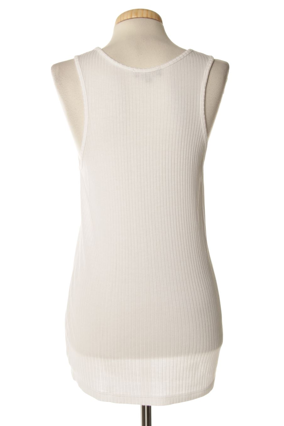 Camiseta sin mangas de Caroll de la talla M, de color blanco