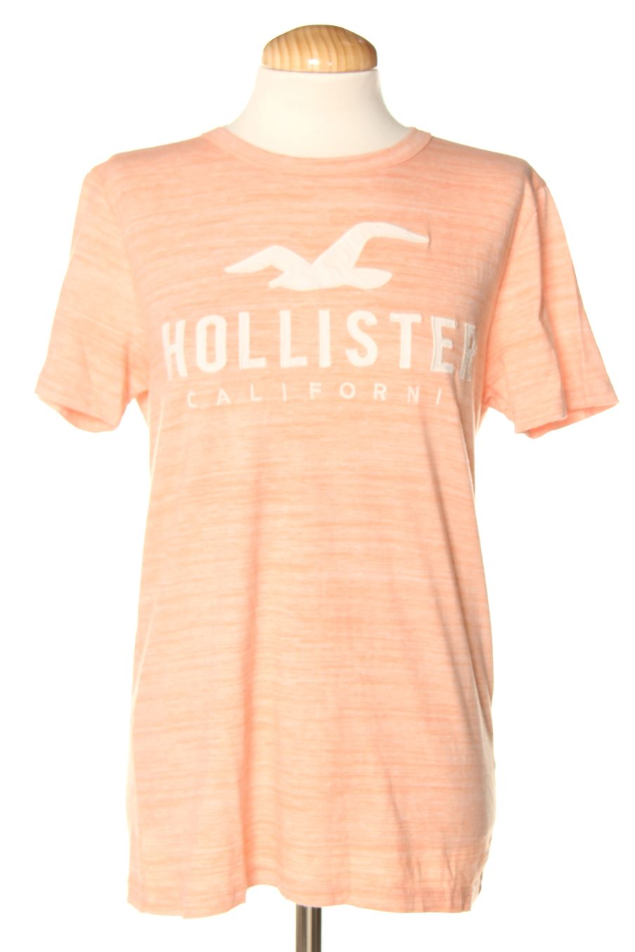 Camiseta de Hollister de la talla XS de color rosa