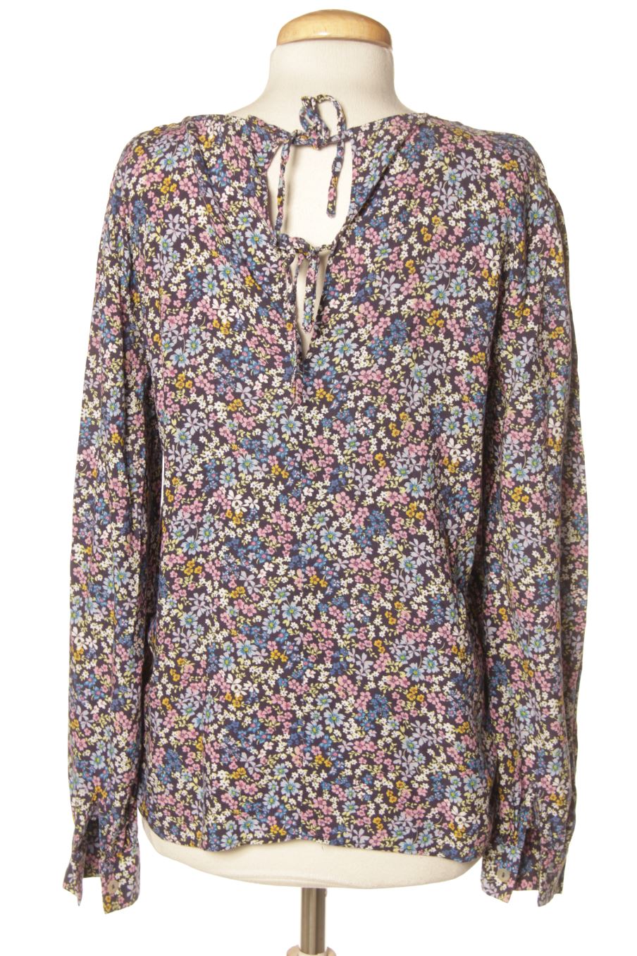 Blouse à manches longues Springfield de la taille 40, de couleur fleurs
