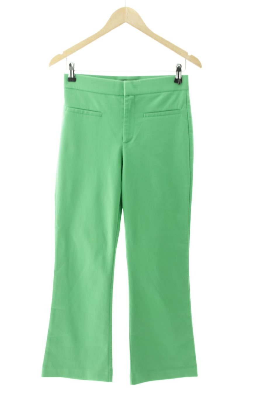 Pantalon Zara de la taille M, de couleur vert