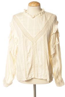 Blusa de manga larga S Mango