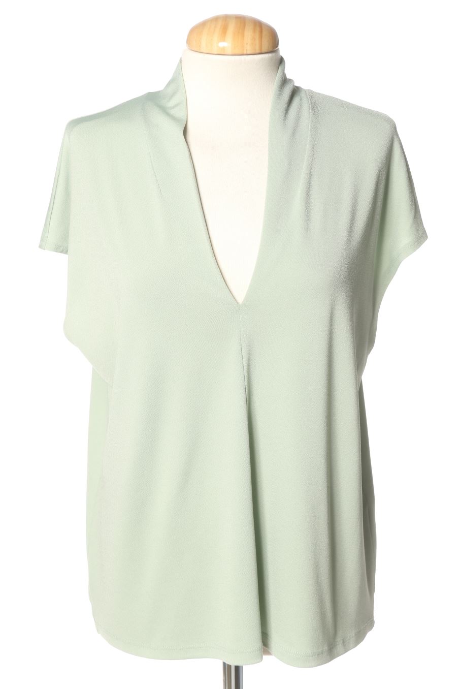 Blouse à manches courtes H&M de la taille S, de couleur vert