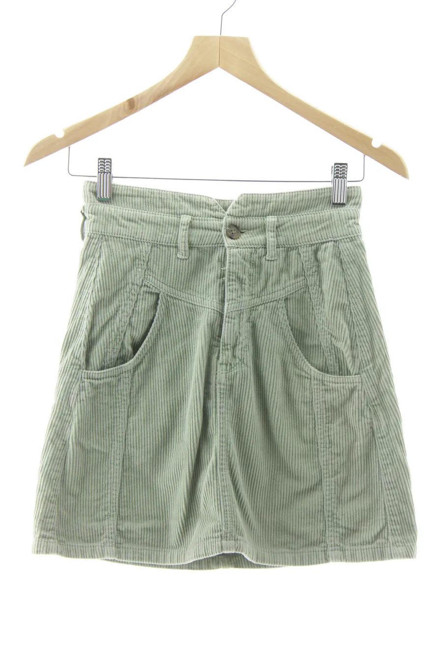 Jupe Stradivarius de la taille 34, de couleur vert